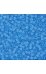 Miyuki delica Beads 11/0 - Matted transparent ocean blue DB-1269